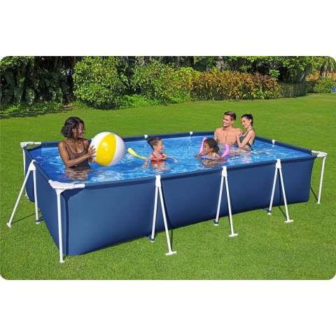 Basen ogrodowy stelażowy 400 x 211 x 81 cm 4w1 Bestway 56405N Basen ogrodowy stelażowy 400 x 211 x 81 cm 4w1 Bestway 56405N