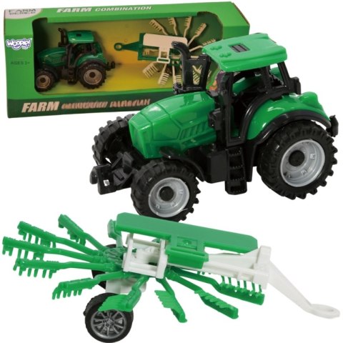 WOOPIE Traktor Rolniczy ze Zgrabiarką WOOPIE Traktor Rolniczy ze Zgrabiarką