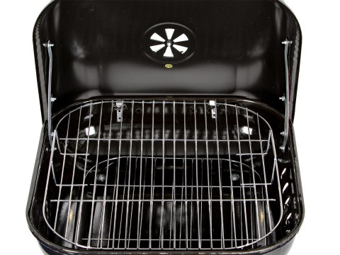 Grill węglowy ogrodowy z pokrywą na zawiasach + kółka MultiGarden Grill węglowy ogrodowy z pokrywą na zawiasach + kółka MultiGarden