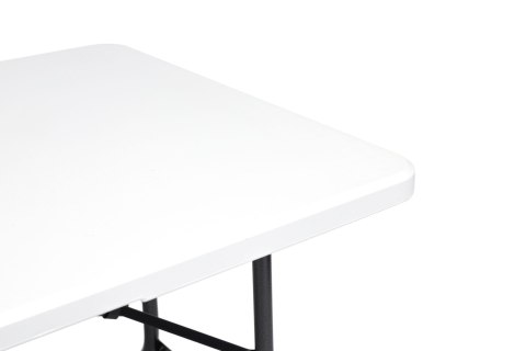 Zestaw cateringowy stół bankietowy 180cm 2 ławki biały ModernHome Zestaw cateringowy stół bankietowy 180cm 2 ławki biały ModernHome