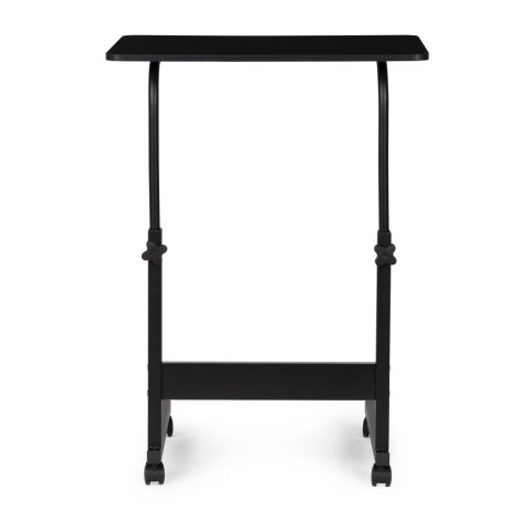 Stolik pod laptopa z kółkami biurko dostawiane do fotela kanapy czarny ModernHome Stolik pod laptopa z kółkami biurko dostawiane do fotela kanapy czarny ModernHome