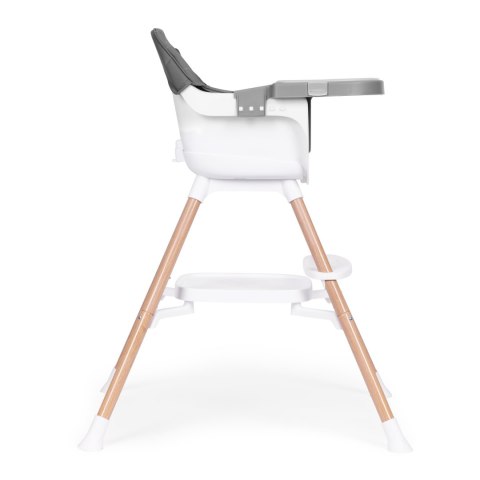 Fotelik krzesełko do karmienia dzieci 2w1 szary ECOTOYS Fotelik krzesełko do karmienia dzieci 2w1 szary ECOTOYS