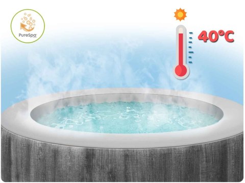 Nadmuchiwane jacuzzi hydromasaż 4 os. 196x71 cm WIFI akcesoria premium INTEX 28440 Nadmuchiwane jacuzzi hydromasaż 4 os. 196x71 cm WIFI akcesoria premium INTEX 28440