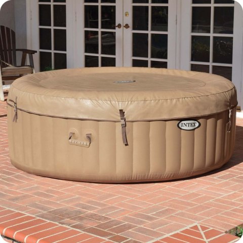 Nadmuchiwane jacuzzi hydromasaż 4 os. 196x71 cm akcesoria premium INTEX 28426 Nadmuchiwane jacuzzi hydromasaż 4 os. 196x71 cm akcesoria premium INTEX 28426