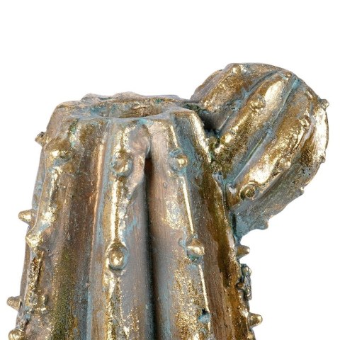 Wazon na kwiaty złoty kaktus 47,5 cm Wazon na kwiaty złoty kaktus 47,5 cm