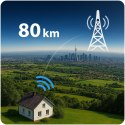 Antena wewnętrzna 360 stopni TV ultra HD 4K Berdsen BD-956 biała