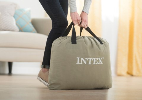 Materac dmuchany łóżko 203x152 cm z pompką dwuosobowy INTEX 67770ND Materac dmuchany łóżko 203x152 cm z pompką dwuosobowy INTEX 67770ND