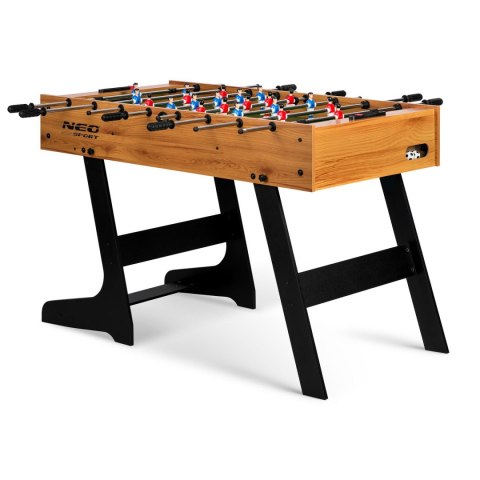 Stół do gry w piłkarzyki Neosport 121 x 61 x 80 cm NS-803 drewniana Stół do gry w piłkarzyki Neosport 121 x 61 x 80 cm NS-803 drewniana