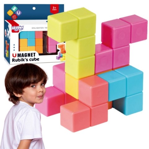 WOOPIE Układanka Kostka Magnetyczna Tetris WOOPIE Układanka Kostka Magnetyczna Tetris
