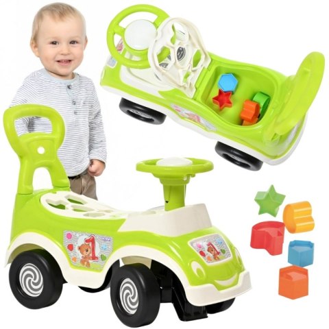 WOOPIE Jeździk 4w1 Sorter Pchacz Chodzik + Klakson Schowek WOOPIE Jeździk 4w1 Sorter Pchacz Chodzik + Klakson Schowek
