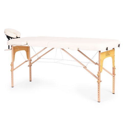 Drewniany stół do masażu i rehabilitacji 2-segmentowy składany w walizkę + torba ModernHome Drewniany stół do masażu i rehabilitacji 2-segmentowy składany w walizkę + torba ModernHome