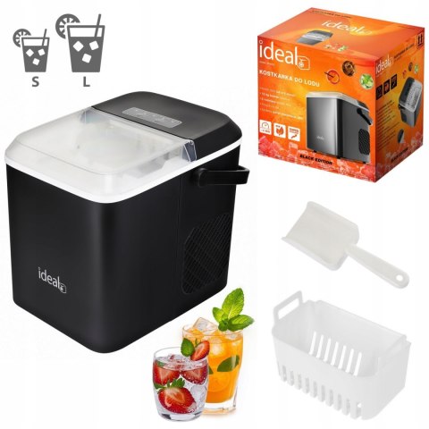 Kostkarka do lodu domowa maszyna do kostek kuszony lód 12 kg 100W IDEAL Kostkarka do lodu domowa maszyna do kostek kuszony lód 12 kg 100W IDEAL