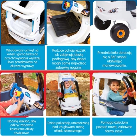LITTLE TIKES Jeździk Cozy Coupe - Łazik Kosmiczny LITTLE TIKES Jeździk Cozy Coupe - Łazik Kosmiczny