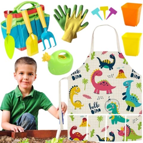 WOOPIE Zestaw Małego Ogrodnika 15el. Dinozaury WOOPIE Zestaw Małego Ogrodnika 15el. Dinozaury