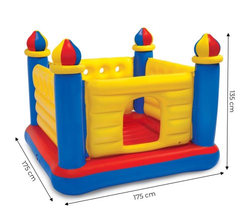 Dmuchana trampolina zamek dla dzieci 174x174x135 cm INTEX 48259 Dmuchana trampolina zamek dla dzieci 174x174x135 cm INTEX 48259