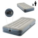 Materac dmuchany 191x99 cm z pompką jednoosobowy INTEX 64116ND