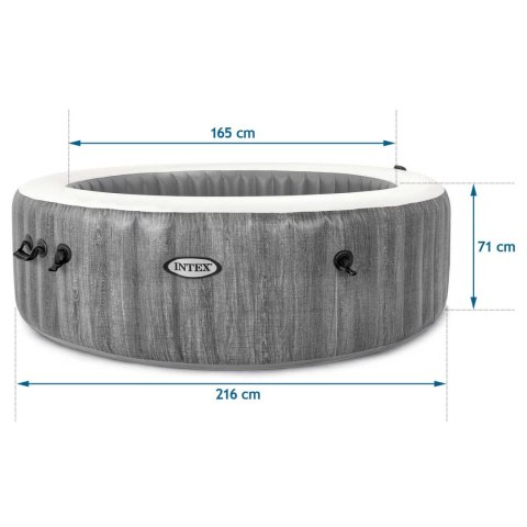 Nadmuchiwane SPA basen z hydromasażem 6 os. 216x71 cm WIFI akcesoria premium INTEX 28442 Nadmuchiwane SPA basen z hydromasażem 6 os. 216x71 cm WIFI akcesoria premium INTEX 28442