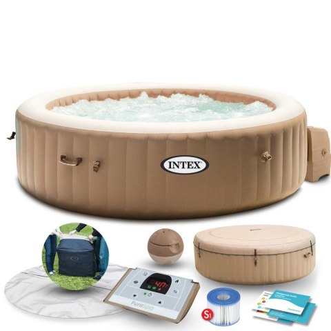 Nadmuchiwane SPA basen z hydromasażem 6 os. 216x71 cm akcesoria premium INTEX 28428 Nadmuchiwane SPA basen z hydromasażem 6 os. 216x71 cm akcesoria premium INTEX 28428