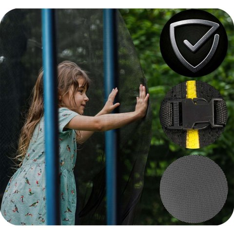 Trampolina ogrodowa 8ft/252cm z siatką wewnętrzną i drabinką Neo-Sport Trampolina ogrodowa 8ft/252cm z siatką wewnętrzną i drabinką Neo-Sport