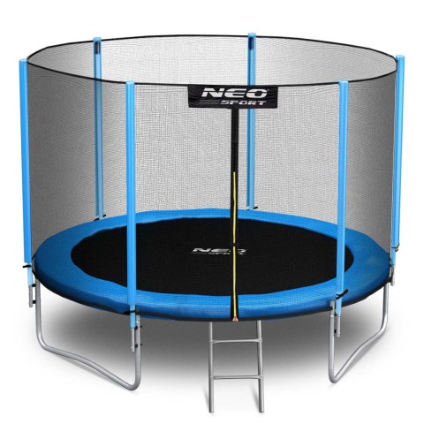 Trampolina ogrodowa 8ft/252cm z siatką zewnętrzną i drabinką Neo-Sport Trampolina ogrodowa 8ft/252cm z siatką zewnętrzną i drabinką Neo-Sport