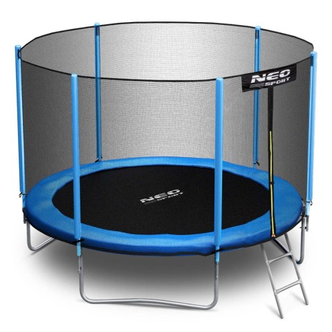 Trampolina ogrodowa 8ft/252cm z siatką zewnętrzną i drabinką Neo-Sport Trampolina ogrodowa 8ft/252cm z siatką zewnętrzną i drabinką Neo-Sport