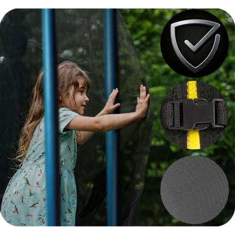 Trampolina ogrodowa 8ft/252cm z siatką zewnętrzną i drabinką Neo-Sport Trampolina ogrodowa 8ft/252cm z siatką zewnętrzną i drabinką Neo-Sport