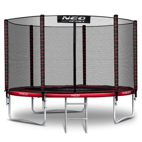 Trampolina ogrodowa 8ft/252cm z siatką zewnętrzną i drabinką Neo-Sport Trampolina ogrodowa 8ft/252cm z siatką zewnętrzną i drabinką Neo-Sport