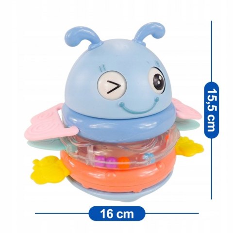 WOOPIE Baby Wańka Wstańka Zabawka Sensoryczna 2w1 Grzechotka Gryzak WOOPIE Baby Wańka Wstańka Zabawka Sensoryczna 2w1 Grzechotka Gryzak