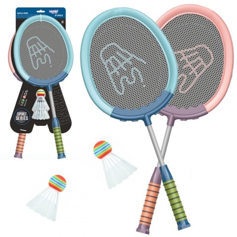WOOPIE Badminton Zestaw Rakietki i Lotki 2szt. WOOPIE Badminton Zestaw Rakietki i Lotki 2szt.