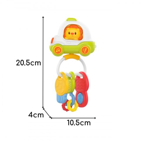Woopie Baby Zabawka Interaktywna Pilot Samochodzik z Kluczykami Grzechotka Gryzak Woopie Baby Zabawka Interaktywna Pilot Samochodzik z Kluczykami Grzechotka Gryzak