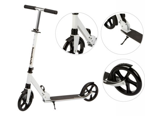 Hulajnoga miejska dla dzieci i młodzieży składana regulacja wysokości 95-105 cm koła 200 mm Hulajnoga miejska dla dzieci i młodzieży składana regulacja wysokości 95-105 cm koła 200 mm