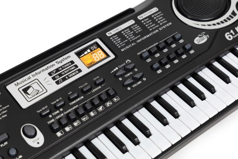 Keyboard pianino dla dzieci z mikrofonem + zasilacz Keyboard pianino dla dzieci z mikrofonem + zasilacz