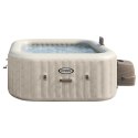 Nadmuchiwane SPA kwadratowe basen z hydromasażem 4 os. 175x71 cm akcesoria premium INTEX 28446