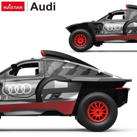 Samochód zdalnie sterowany AUDI RS Q e-tron R/C skala 1:14 Rastar 92200 Samochód zdalnie sterowany AUDI RS Q e-tron R/C skala 1:14 Rastar 92200