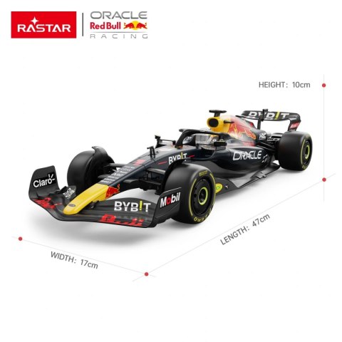 Samochód zdalnie sterowany Formuła Oracle Red Bull Racing RB18 R/C skala 1:12 Rastar 94700 Samochód zdalnie sterowany Formuła Oracle Red Bull Racing RB18 R/C skala 1:12 Rastar 94700