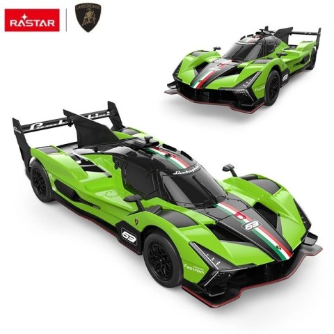 Samochód zdalnie sterowany Lamborghini SC63 LMDH R/C skala 1:24 Rastar 10160 Samochód zdalnie sterowany Lamborghini SC63 LMDH R/C skala 1:24 Rastar 10160