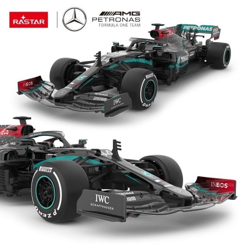 Samochód zdalnie sterowany Mercedes-AMG F1 W11 EQ Performance R/C skala 1:18 Rastar 98500 Samochód zdalnie sterowany Mercedes-AMG F1 W11 EQ Performance R/C skala 1:18 Rastar 98500