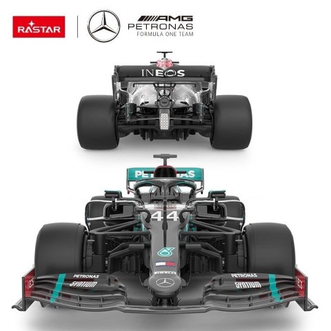 Samochód zdalnie sterowany Mercedes-AMG F1 W11 EQ Performance R/C skala 1:18 Rastar 98500 Samochód zdalnie sterowany Mercedes-AMG F1 W11 EQ Performance R/C skala 1:18 Rastar 98500