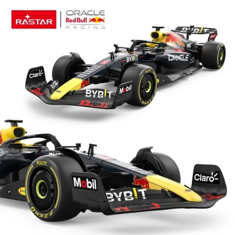 Samochód zdalnie sterowany Oracle Red Bull Racing RB18 R/C 1:18 Rastar 94800 Samochód zdalnie sterowany Oracle Red Bull Racing RB18 R/C 1:18 Rastar 94800