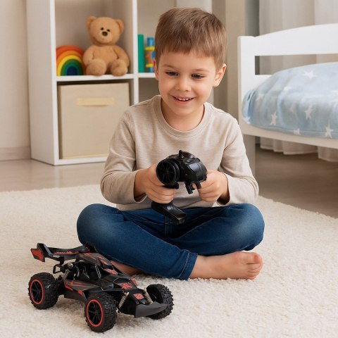 Samochód zdalnie sterowany terenowy auto RC skala 1:18 napęd na tył akumulator 3.7V 500mAh Samochód zdalnie sterowany terenowy auto RC skala 1:18 napęd na tył akumulator 3.7V 500mAh