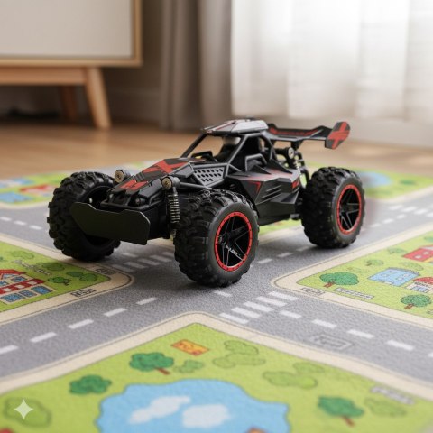 Samochód zdalnie sterowany terenowy auto RC skala 1:18 napęd na tył akumulator 3.7V 500mAh Samochód zdalnie sterowany terenowy auto RC skala 1:18 napęd na tył akumulator 3.7V 500mAh