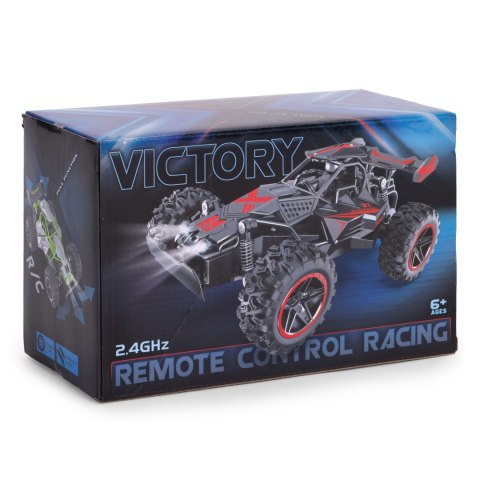 Samochód zdalnie sterowany terenowy auto RC skala 1:18 napęd na tył akumulator 3.7V 500mAh Samochód zdalnie sterowany terenowy auto RC skala 1:18 napęd na tył akumulator 3.7V 500mAh