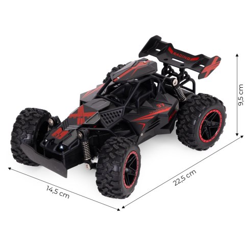 Samochód zdalnie sterowany terenowy auto RC skala 1:18 napęd na tył akumulator 3.7V 500mAh Samochód zdalnie sterowany terenowy auto RC skala 1:18 napęd na tył akumulator 3.7V 500mAh