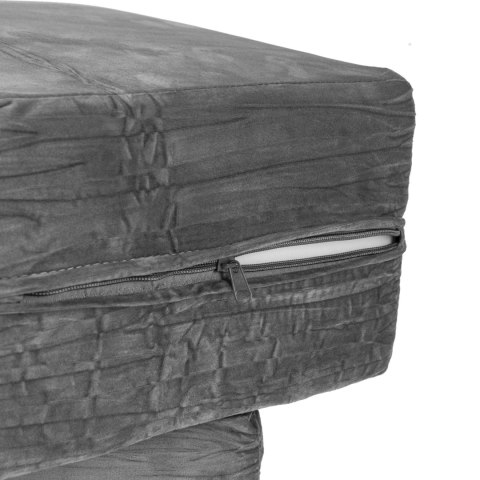 Sofa modułowa składana dla dzieci DIY 4 miękkie poduchy - szara ECOTOYS Sofa modułowa składana dla dzieci DIY 4 miękkie poduchy - szara ECOTOYS