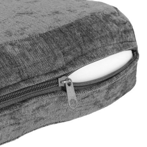 Sofa składana modułowa dla dzieci duża 2-osobowa DIY 10 miękkich poduch tkanina szenilowa - szara ECOTOYS Sofa składana modułowa dla dzieci duża 2-osobowa DIY 10 miękkich poduch tkanina szenilowa - szara ECOTOYS