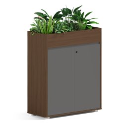 Angel Kwietnik biurowy z szafką Loft Work Dark 80cm