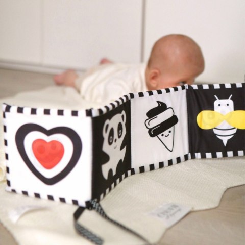 WOOPIE GREEN Box Pudełko XXL Montessori Edukacyjne 7w1 Sensoryczne 0-2 Miesiące 18el. FSC