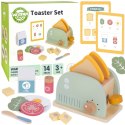 WOOPIE GREEN Drewniany Toster Zestaw Śniadaniowy z Akcesoriami 14 el. FSC