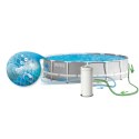 Basen ogrodowy stelażowy 427 x 107 cm 12w1 INTEX 26720