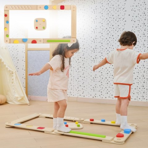 VIGA Drewniana Równoważnia Modułowa Tor Ścieżka Sensoryczna